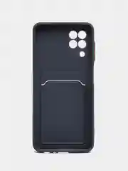 Темно-синий силиконовый чехол для Samsung Galaxy A22 4G, M32 4G, M22 4g, F22(самсунг а22, м32,м22,Ф22)