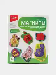Набор для детского творчества, фигурки на магнитах "Цветочки", Lori