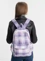 Фиолетовый рюкзак для девочек и мальчиков