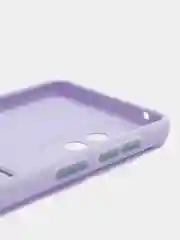 Лавандовый силиконовый чехол Samsung Galaxy A33 5G (Самсунг Галакси А33 5 джи), прозрачный