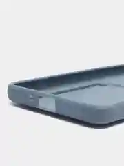 Синий меланж силиконовый чехол Samsung Galaxy A33 5G (Самсунг Галакси А33 5 джи), прозрачный