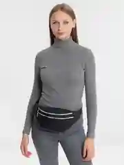 Черный сумка поясная, женская, на пояс, барсетка