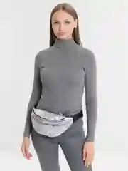 Молочный сумка поясная, женская, на пояс, барсетка