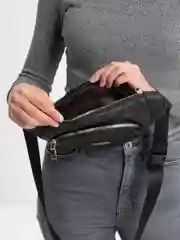 Черный поясная сумка