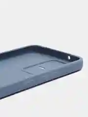 Синий меланж силиконовый чехол для Vivo V23 5G, Виво В23 5 Джи, с карманом для карт, прозрачный