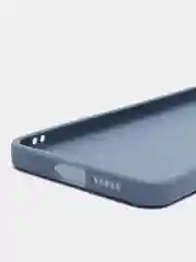 Синий меланж силиконовый чехол для Vivo V23 5G, Виво В23 5 Джи, с карманом для карт, прозрачный