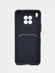 Темно-синий силиконовый чехол для Honor 50 lite, Nova 8i, X20, Хонор 50 Лайт, Нова 8ай, Икс20