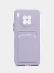 Лавандовый силиконовый чехол для Honor 50 lite, Nova 8i, X20, Хонор 50 Лайт, Нова 8ай, Икс20