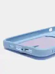Небесно-голубой чехол с карманом для карт для iPhone, Айфон 11, 13, 14, Pro, защита камеры