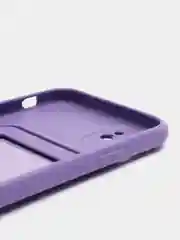 Фиолетовый чехол с карманом для карт для iPhone, Айфон 11, 13, 14, Pro, защита камеры