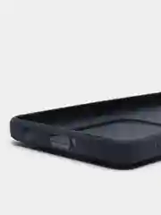 Темно-синий силиконовый чехол для Poco X3, X3 Pro, X3 NFC (Поко Икс3) силиконовый, с карманом для карт