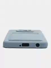 Синий меланж силиконовый чехол для Poco X3, X3 Pro, X3 NFC (Поко Икс3) силиконовый, с карманом для карт