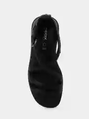 Черный женские сандалии GEOX