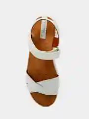 Белый женские сандалии GEOX