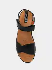 Черный женские сандалии GEOX