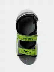 Лайм детские сандалии GEOX для мальчика