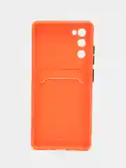 Оранжевый чехол Samsung Galaxy S20 FE (S20FE, Fan Edition), силиконовый (Самсунг Галакси С20 ФЕ)