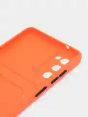 Оранжевый чехол Samsung Galaxy S20 FE (S20FE, Fan Edition), силиконовый (Самсунг Галакси С20 ФЕ)