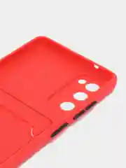 Красный чехол Samsung Galaxy S20 FE (S20FE, Fan Edition), силиконовый (Самсунг Галакси С20 ФЕ)