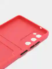 Коралловый чехол Samsung Galaxy S20 FE (S20FE, Fan Edition), силиконовый (Самсунг Галакси С20 ФЕ)