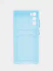 Голубой чехол Samsung Galaxy S20 FE (S20FE, Fan Edition), силиконовый (Самсунг Галакси С20 ФЕ)