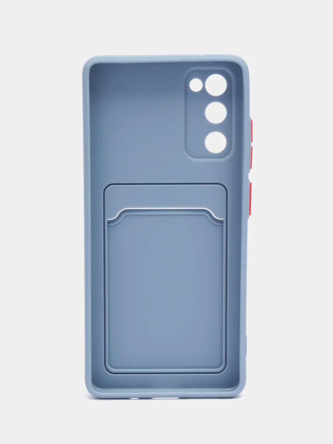 Синий меланж чехол Samsung Galaxy S20 FE (S20FE, Fan Edition), силиконовый (Самсунг Галакси С20 ФЕ)
