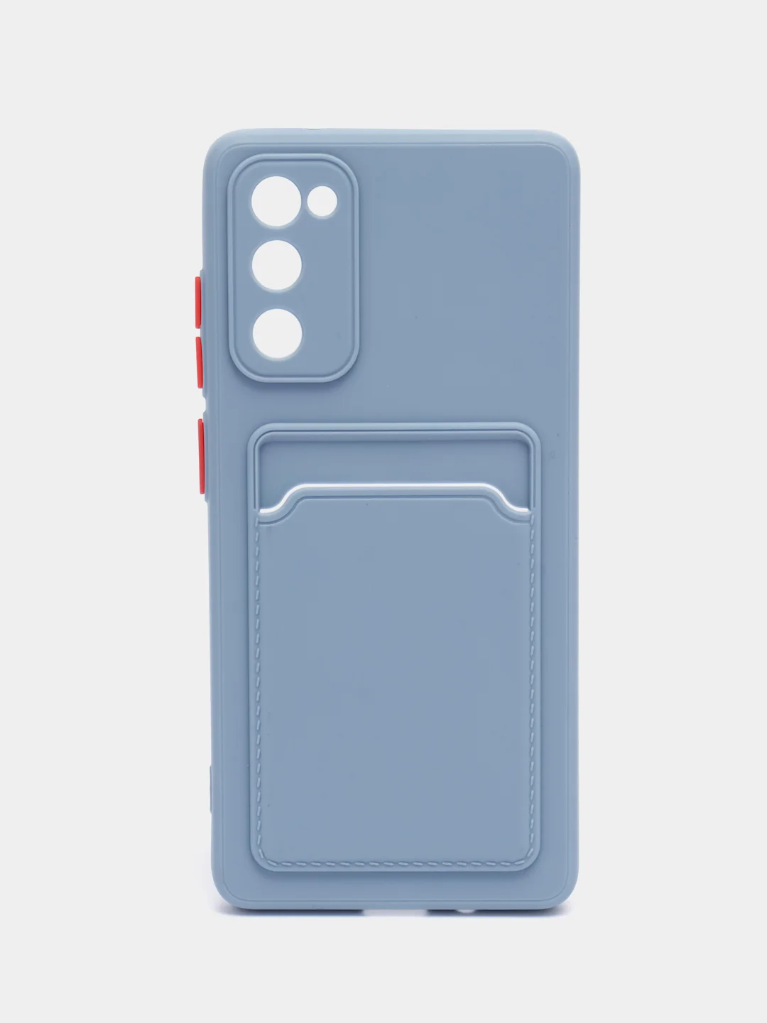 Синий меланж чехол Samsung Galaxy S20 FE (S20FE, Fan Edition), силиконовый (Самсунг Галакси С20 ФЕ)