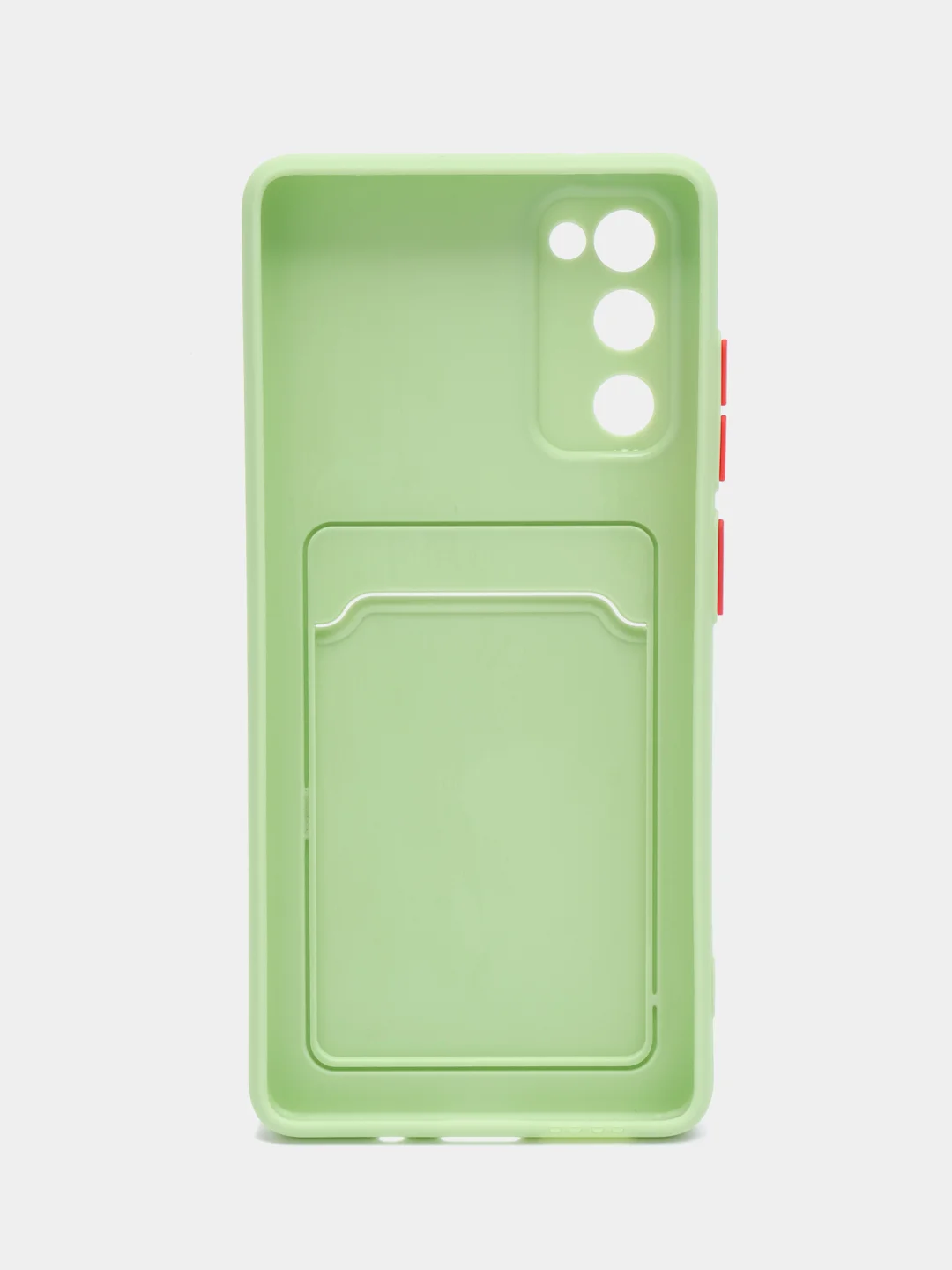 Зеленый чехол Samsung Galaxy S20 FE (S20FE, Fan Edition), силиконовый (Самсунг Галакси С20 ФЕ)