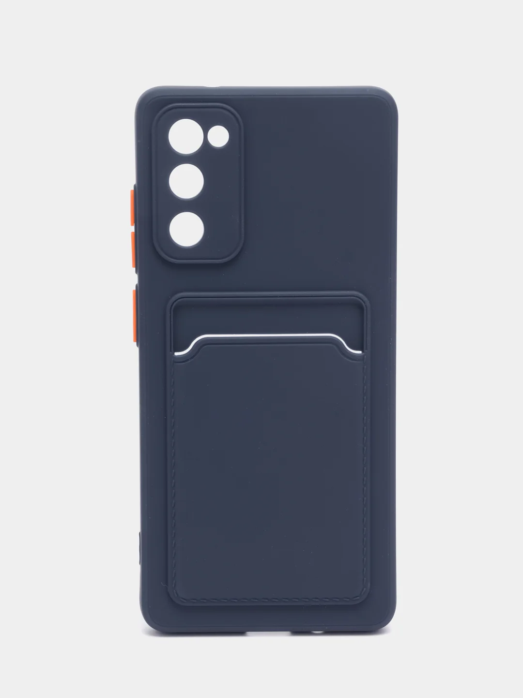 Темно-синий чехол Samsung Galaxy S20 FE (S20FE, Fan Edition), силиконовый (Самсунг Галакси С20 ФЕ)