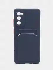 Темно-синий чехол Samsung Galaxy S20 FE (S20FE, Fan Edition), силиконовый (Самсунг Галакси С20 ФЕ)