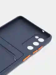 Темно-синий чехол Samsung Galaxy S20 FE (S20FE, Fan Edition), силиконовый (Самсунг Галакси С20 ФЕ)