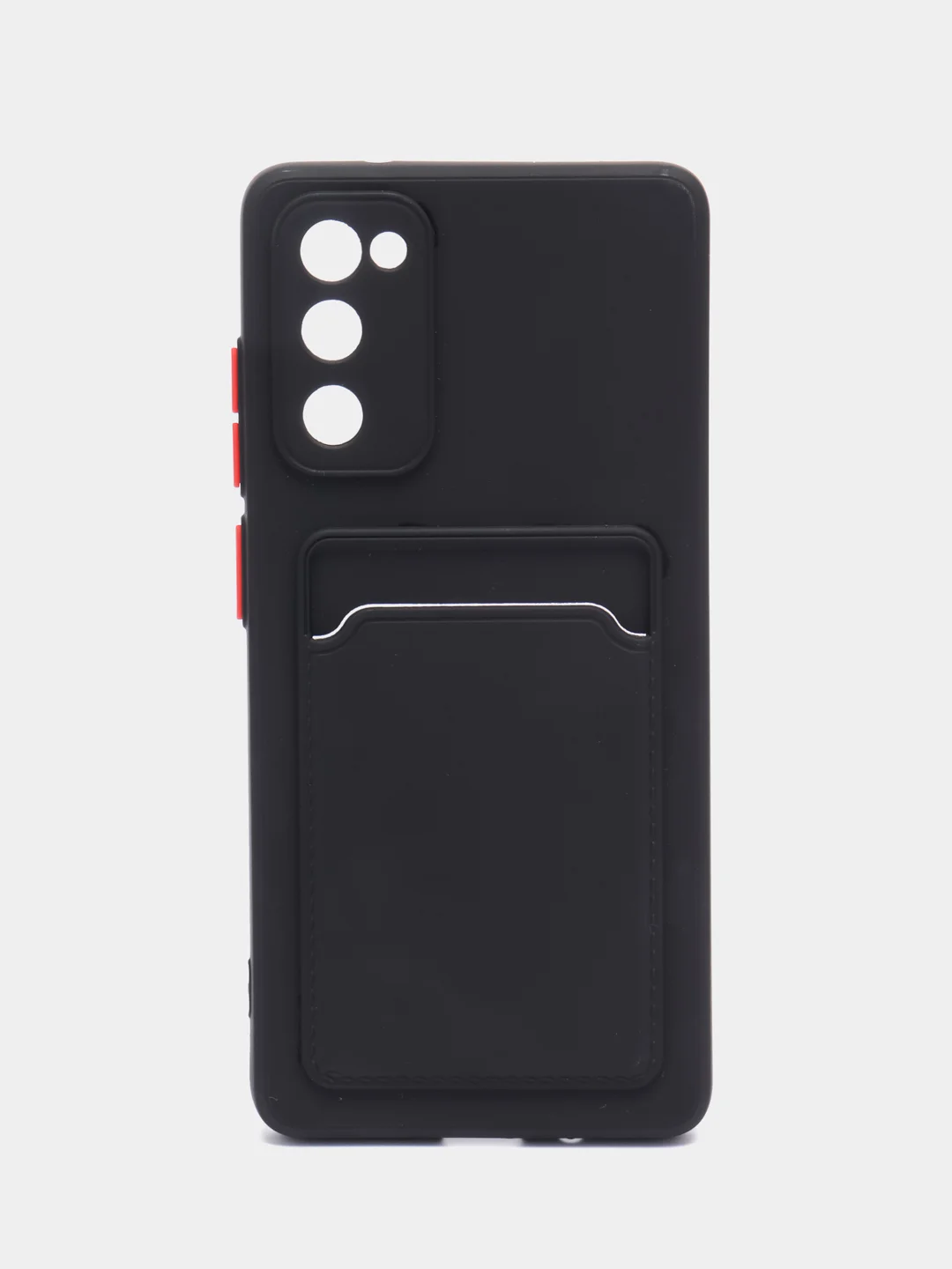 Черный чехол Samsung Galaxy S20 FE (S20FE, Fan Edition), силиконовый (Самсунг Галакси С20 ФЕ)