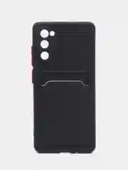 Черный чехол Samsung Galaxy S20 FE (S20FE, Fan Edition), силиконовый (Самсунг Галакси С20 ФЕ)