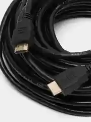 Черный кабель HDMI для подключения телевизора, приставки, ноутбука, компьютера, монитора