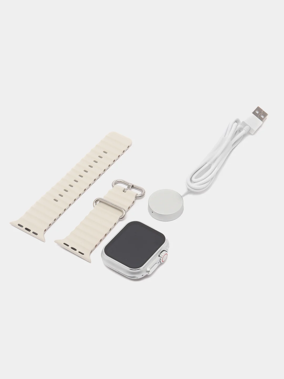 Золотой умные смарт-часы Smart watch A8 Plus Ultra