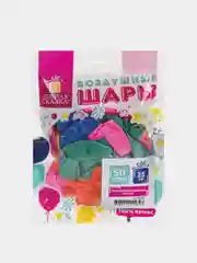 Шары воздушные, металлик, 50 штук, 10 цветов