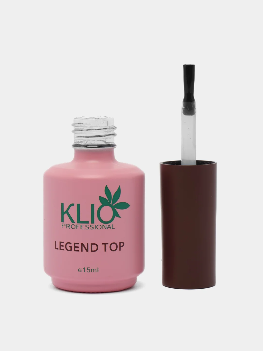 Бежевый меланж топ "Клио" Brilliant, каучуковая база, без липкого слоя, 15 мл