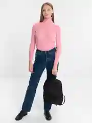 Черный рюкзак однотонный