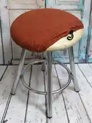 Бордовый чехол на табурет МАТЕХ VELOURS, 40*40 см