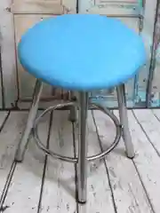 Голубой чехол на табурет МАТЕХ VELOURS, 40*40 см