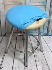 Голубой чехол на табурет МАТЕХ VELOURS, 40*40 см