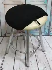 Черный чехол на табурет МАТЕХ VELOURS, 40*40 см