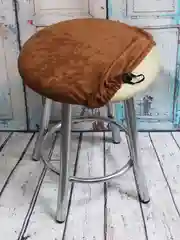 Терракотовый чехол на табурет МАТЕХ VELOURS, 40*40 см