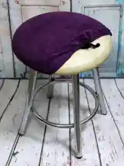 Фиолетовый чехол на табурет МАТЕХ VELOURS, 40*40 см