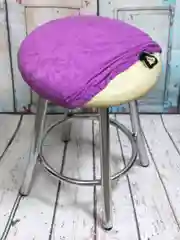 Сиреневый чехол на табурет МАТЕХ VELOURS, 40*40 см