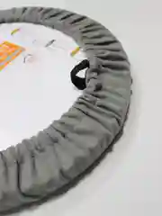 Серый меланж чехол на табурет МАТЕХ VELOURS, 40*40 см