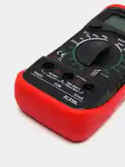 Красный цифровой мультиметр XL830L с функцией прозвонки и подсветкой экрана