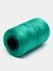 Зеленый 400 м, нить веревка крученая двухпрядная ПП, 100 х 2 х 2, 100% пропилен