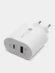 Сетевое зарядное устройство для телефона, 2 USB выхода, 20W блок питания, адаптер, 3А