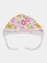Розовый шапочка чепчик на завязках для новорожденного, швы наружу, 100% хлопок, кулирка